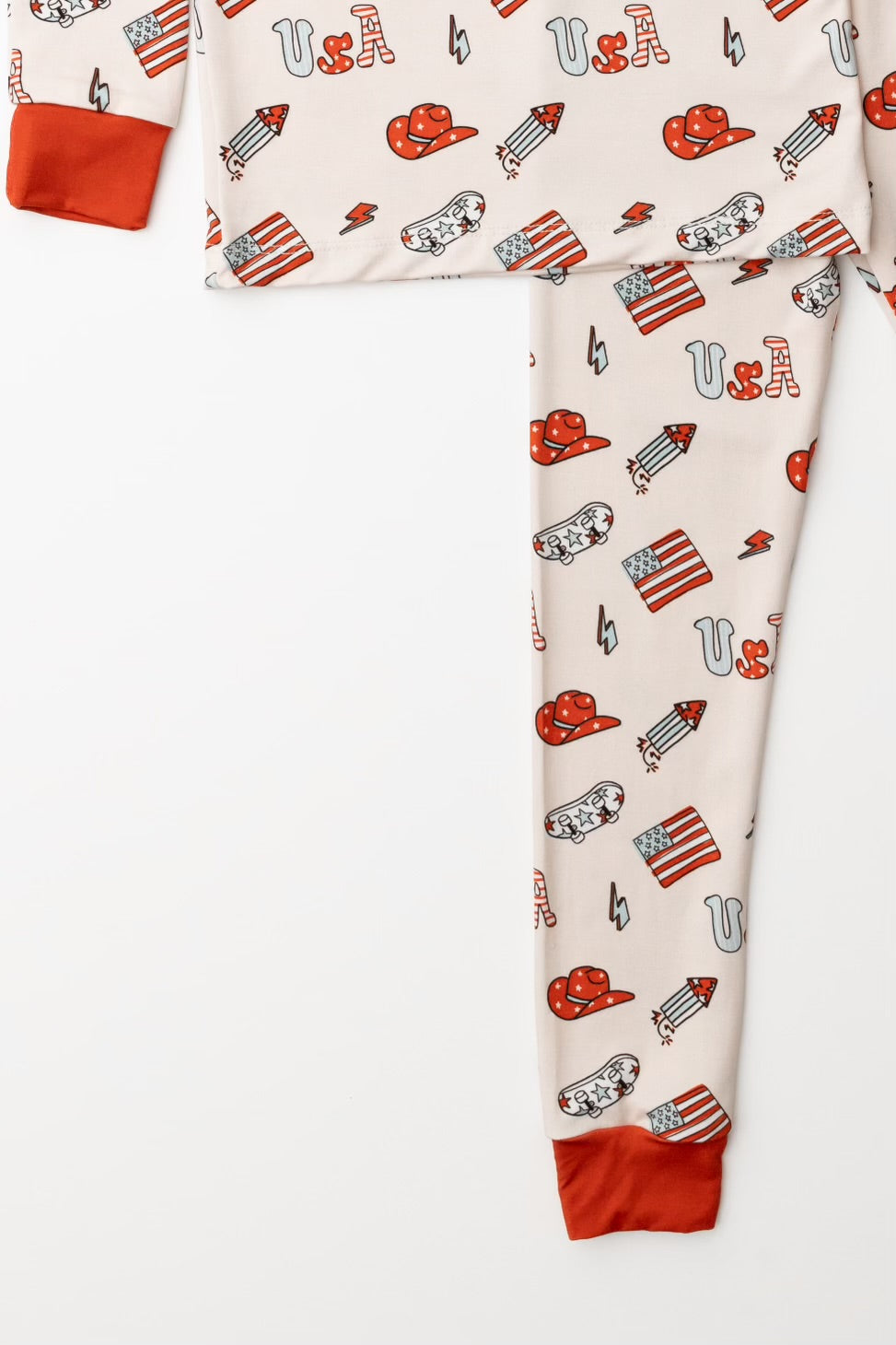 USA Retro—2PC AK DREAMERS PJS KIU COLLAB