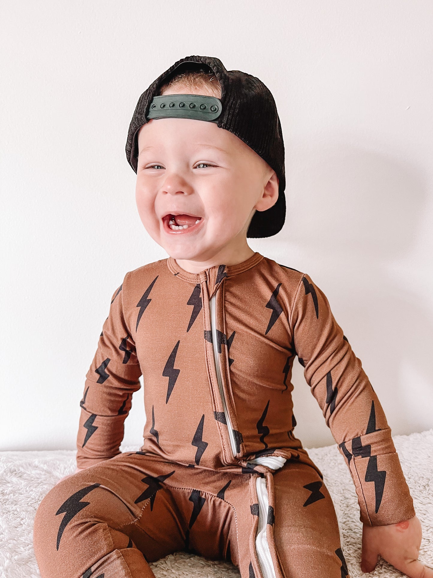 Neutral bolt-AK Dreamers Bamboo 2PC PJ’s