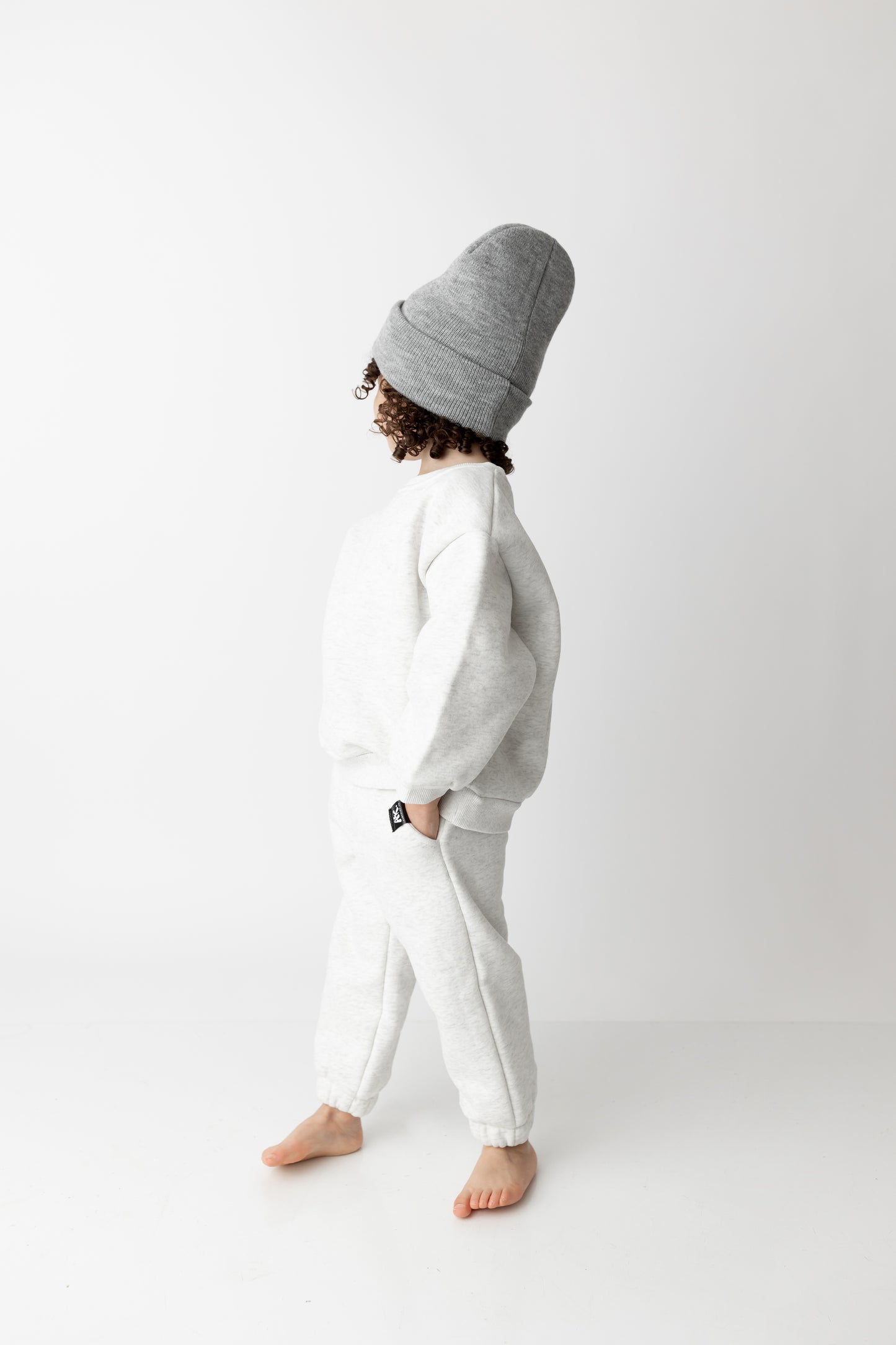 AK Sweat Suit-Ash gray