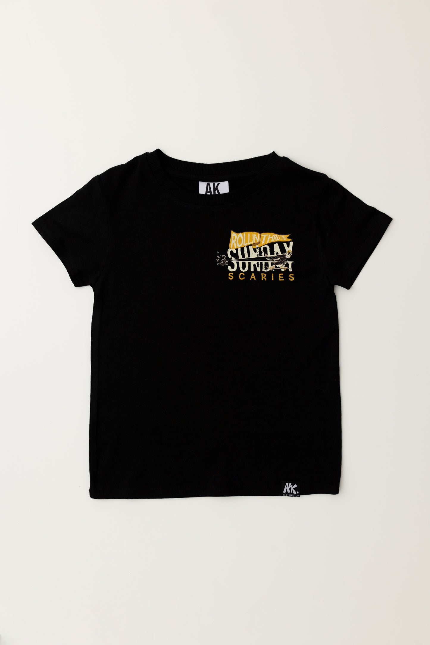 Sunday Scaries-Graphic Bamboo Tee-