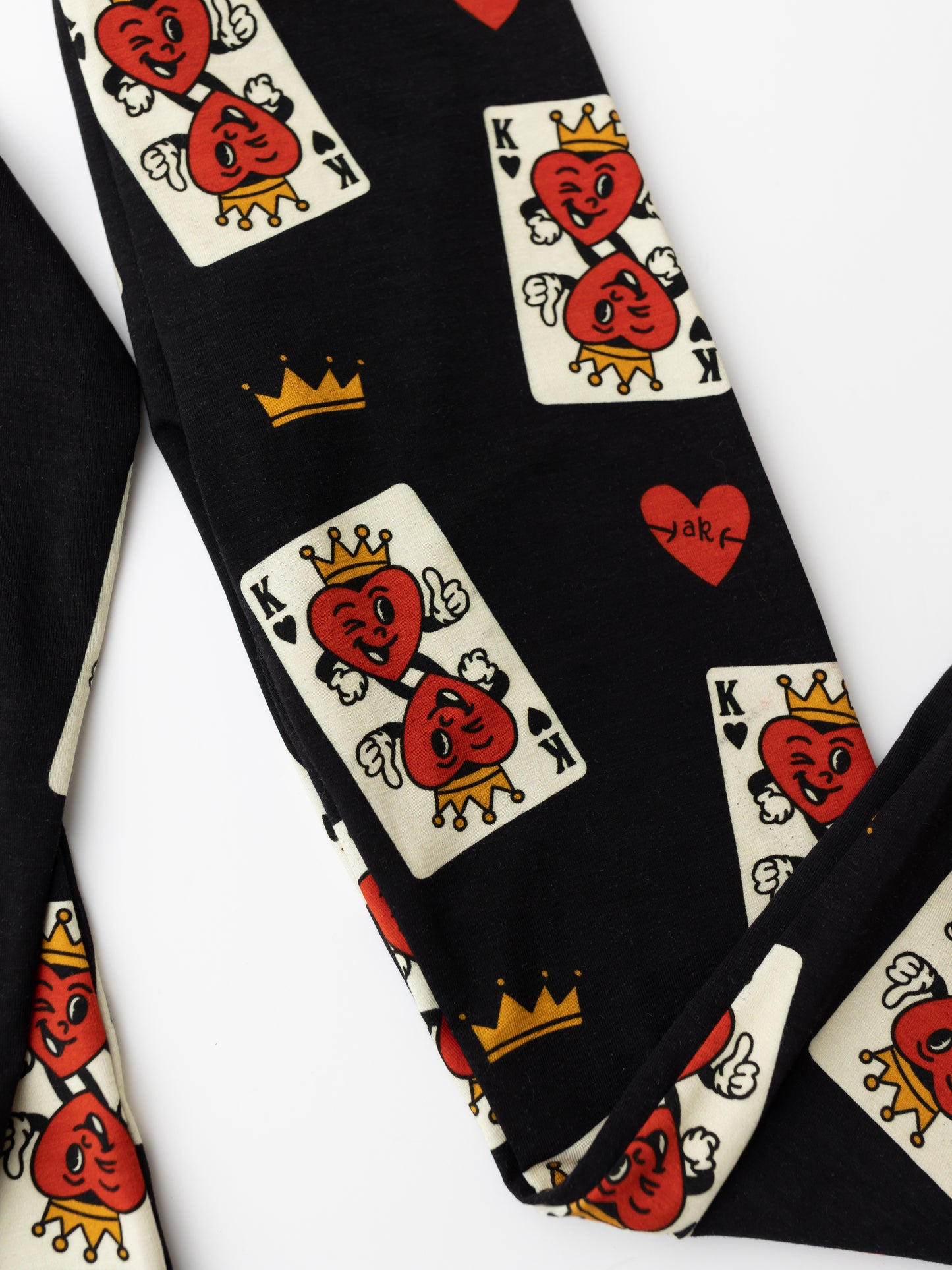 King of Hearts-AK Dreamers Bamboo zipper PJ’s PRE ORDER