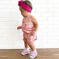 Strawberry summer- Ribbed bamboo set