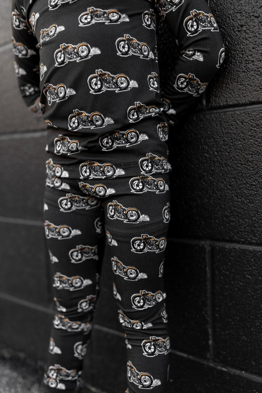 Sunday Crusin-AK Dreamers Bamboo zipper PJ’s