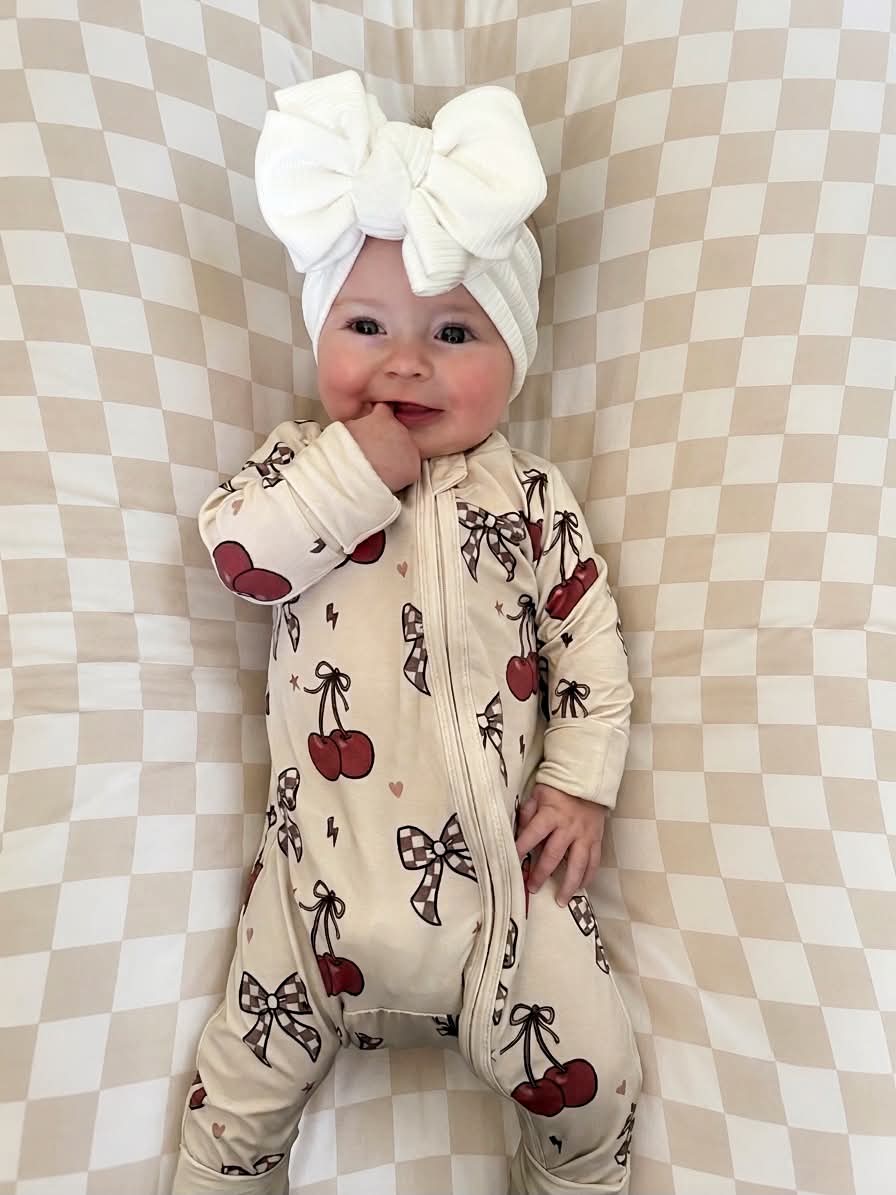 Too Sweet—Zipper AK DREAMERS BAMBOO PJ’S RTS