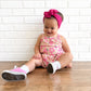 Strawberry summer- Ribbed bamboo set
