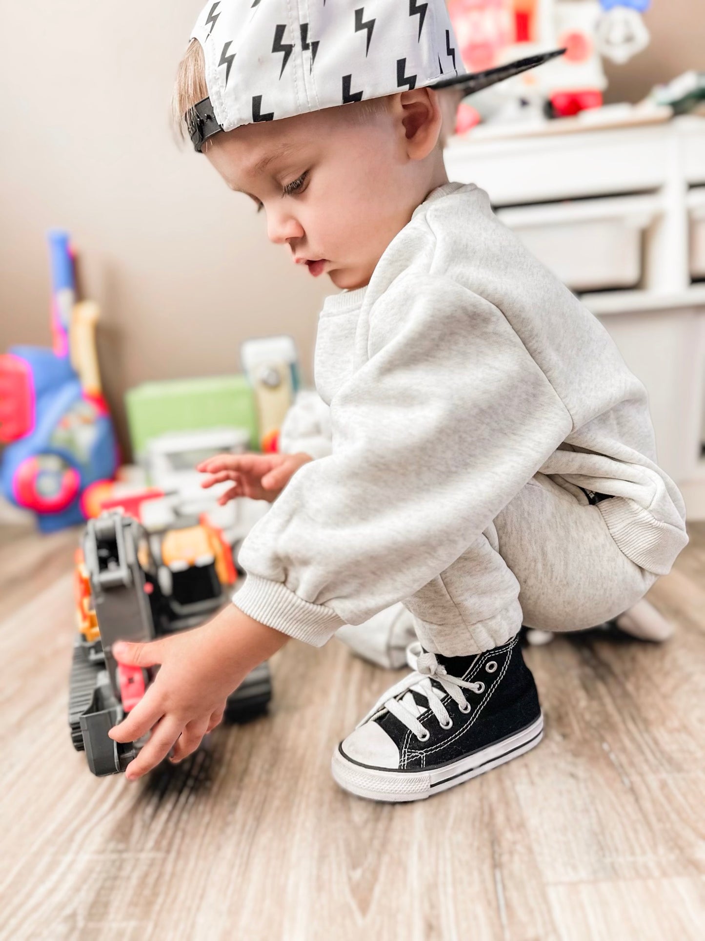 AK Sweat Suit-Ash gray