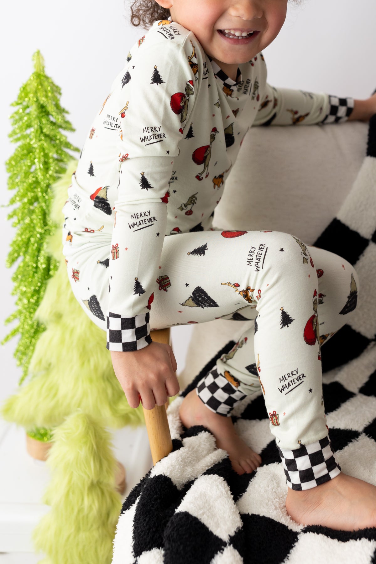 Merry Mischief-AK Dreamers Bamboo Kids 2PC PJ’s RTS