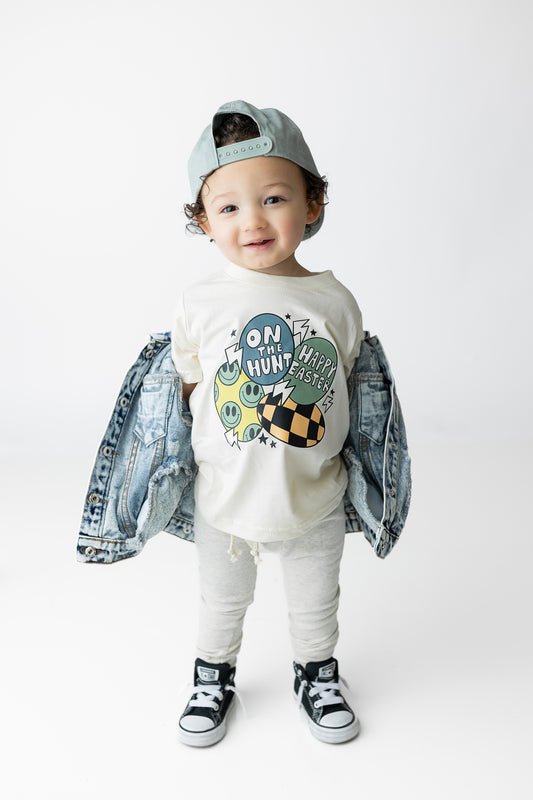 On the hunt-Boys Holiday Tee