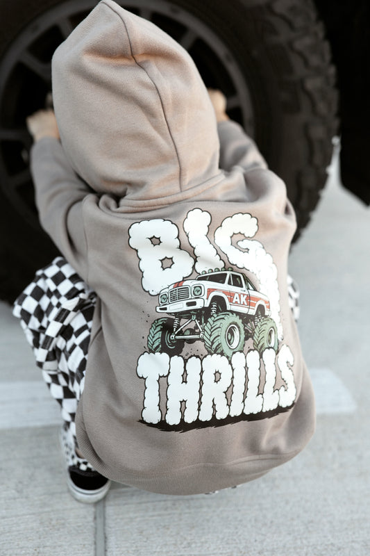 Big Thrills-Ak Bamboo Kids Hoodie