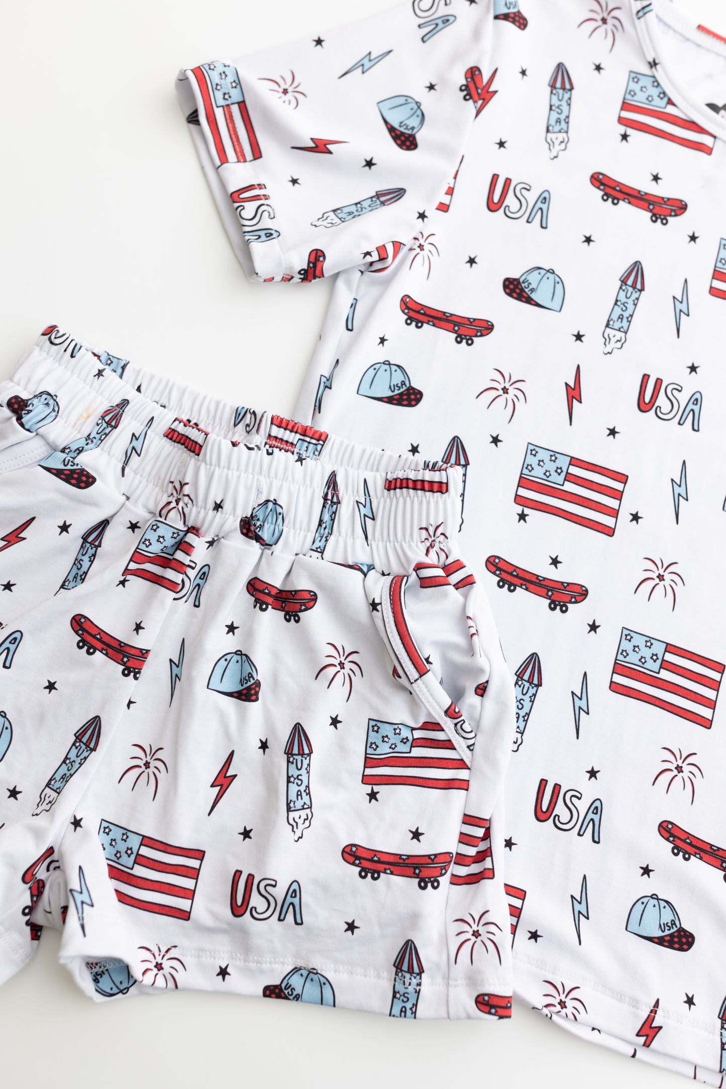Retro 4OJ daywear bamboo set-