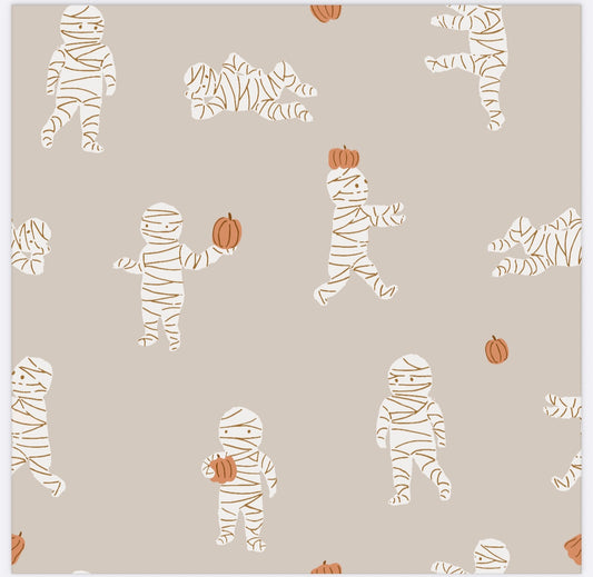 Neutral Mummy-AK Dreamers Bamboo zipper PJ’s