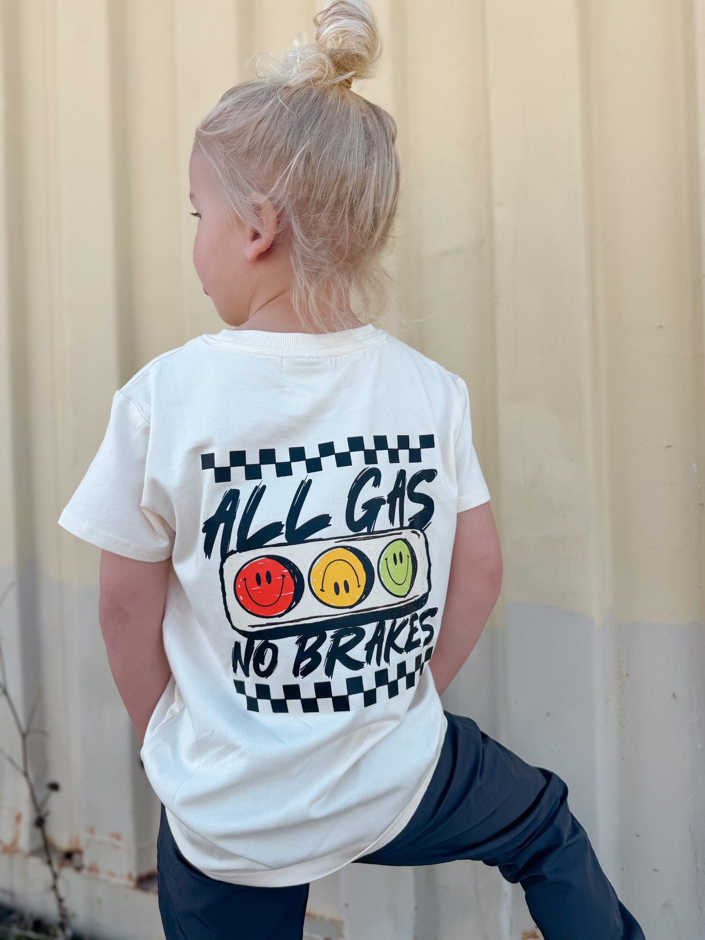 All gas-AK Graphic Bamboo Tee
