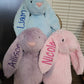 Customized Bunny Stuffy-PRE ORDER