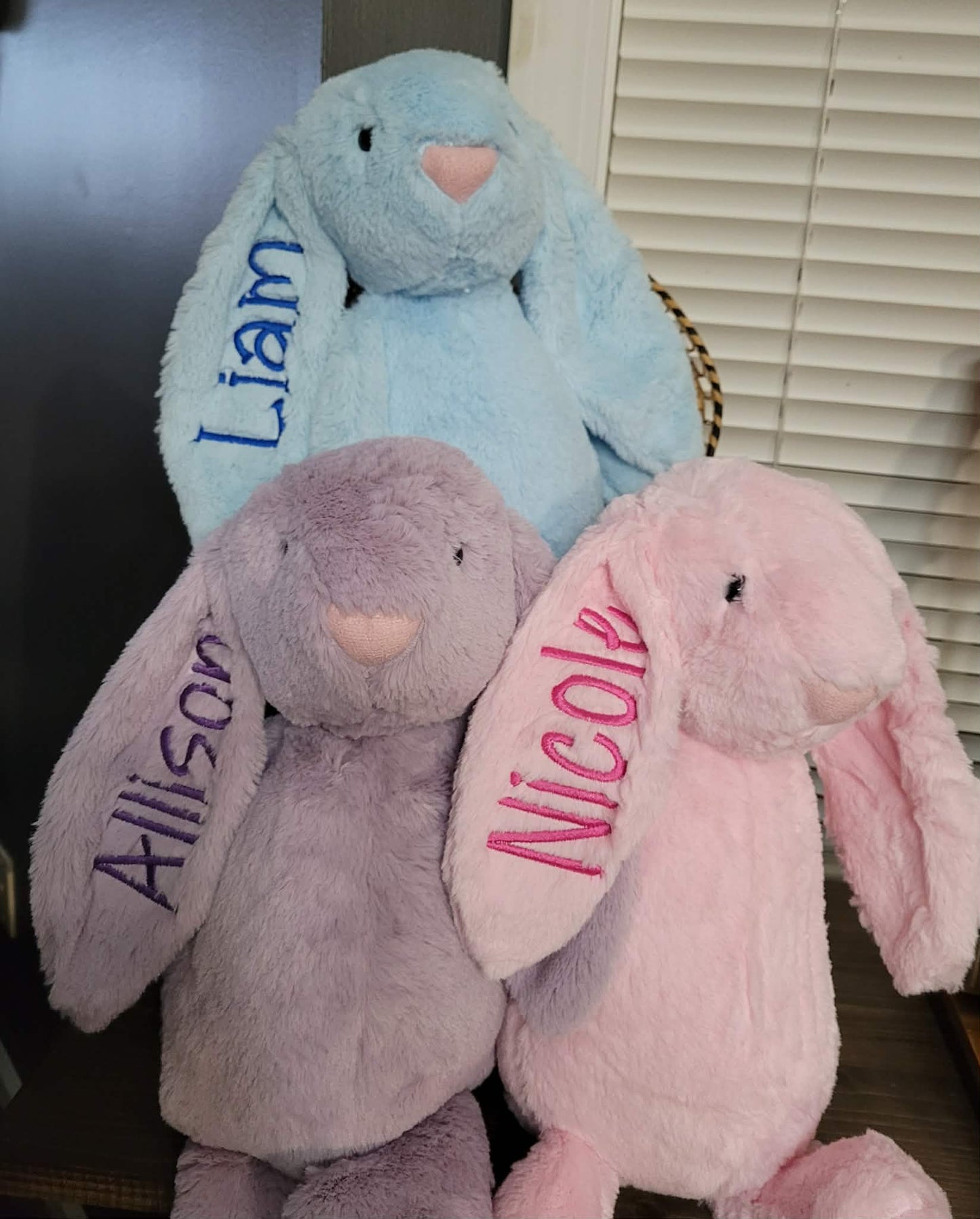 Customized Bunny Stuffy-PRE ORDER