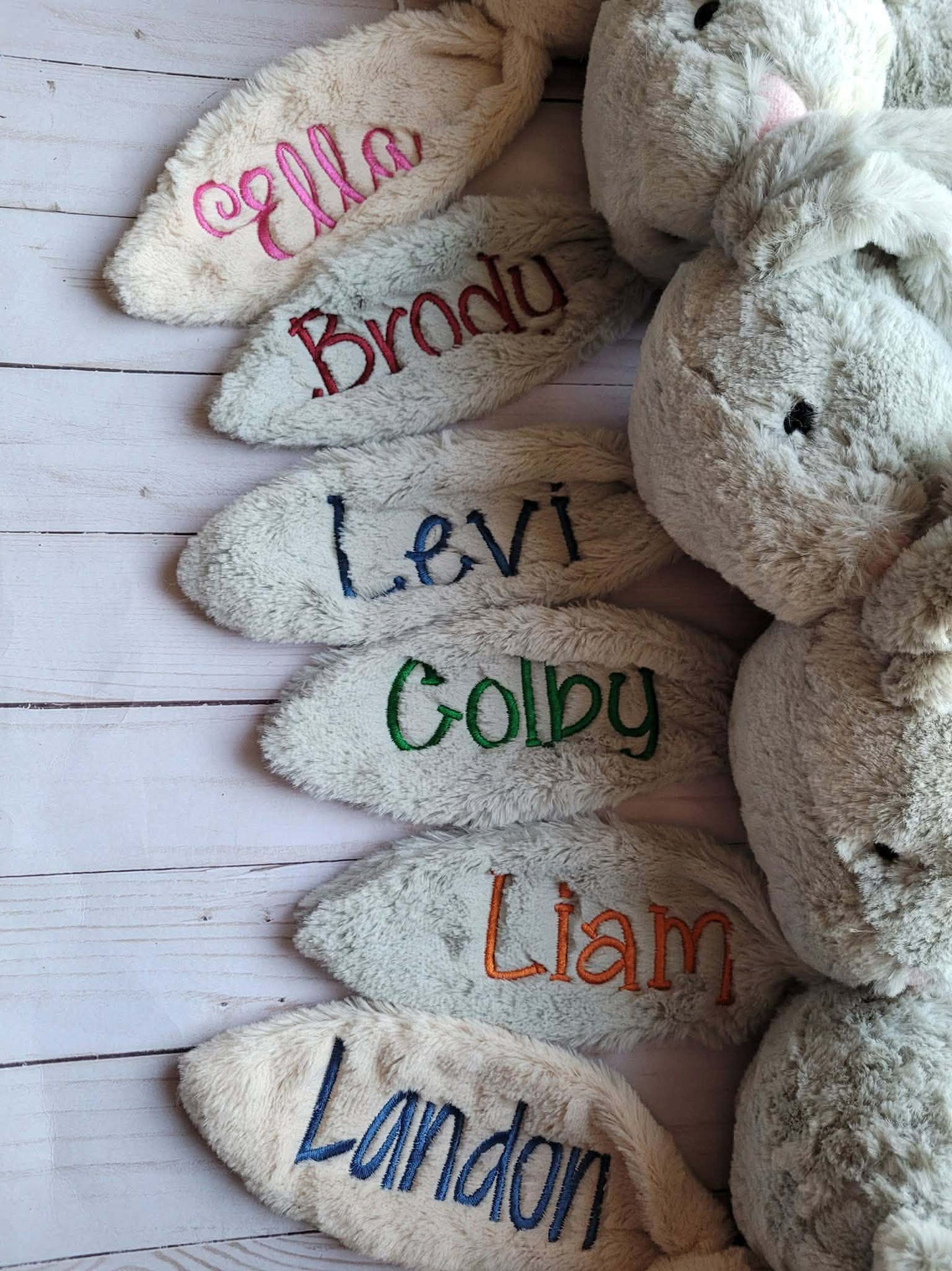 Customized Bunny Stuffy-PRE ORDER