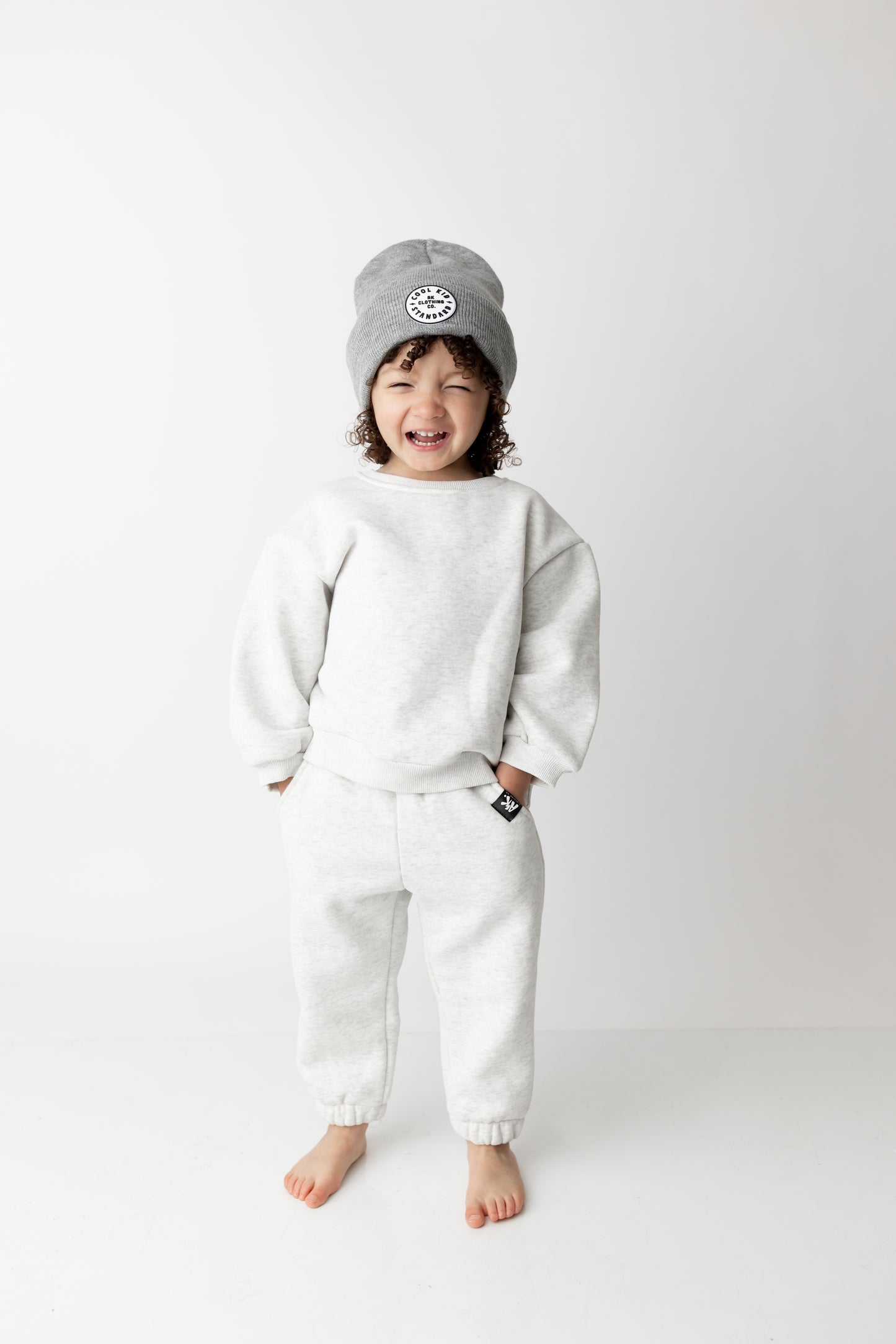 AK Sweat Suit-Ash gray