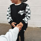 Mama's Boy Checker Crewneck