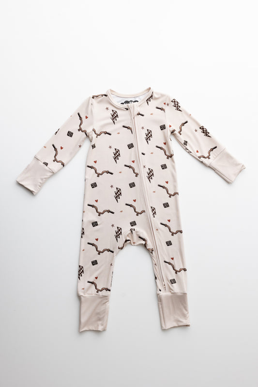 Too Fast—Zipper AK DREAMERS BAMBOO PJ’S