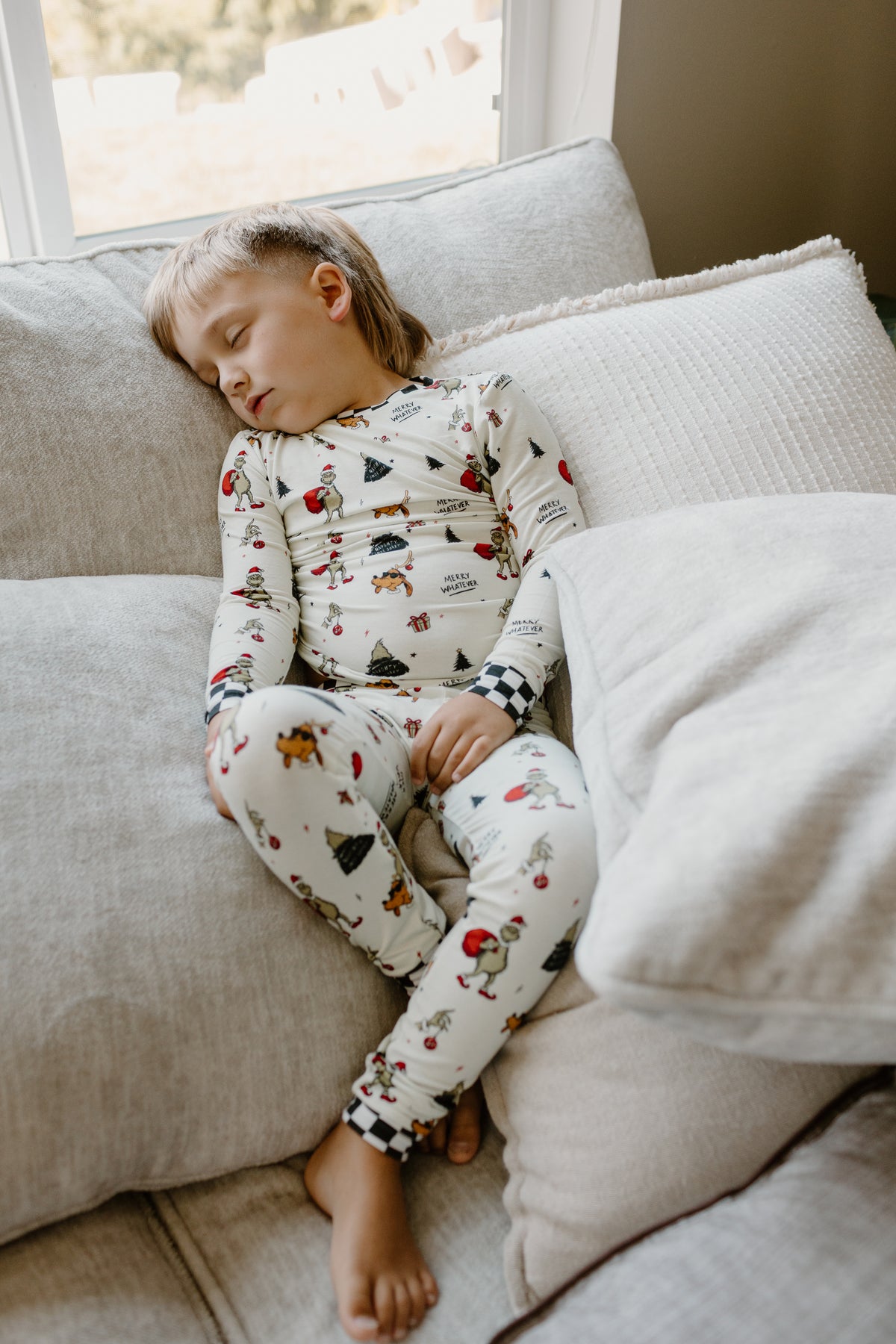 Merry Mischief-AK Dreamers Bamboo Kids 2PC PJ’s RTS