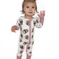 Ombré Skull Bamboo PJs -  Mauve