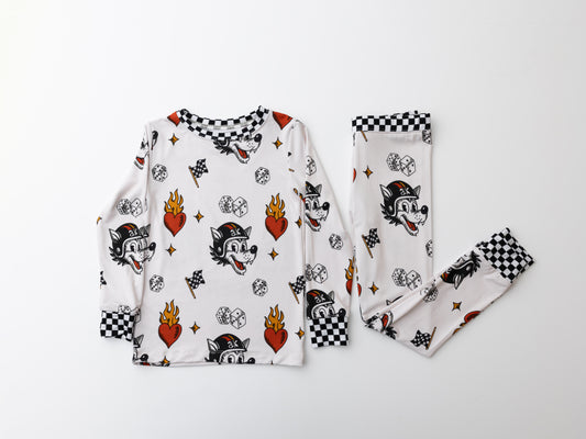 Wild at heart-AK Dreamers Bamboo 2PC PJ’s