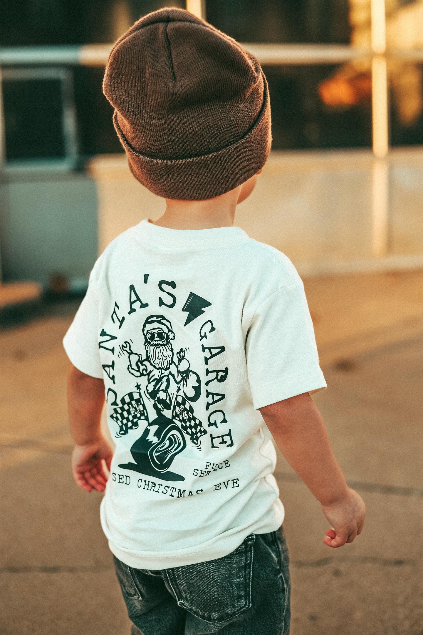 Santa’s garage—Graphic tee