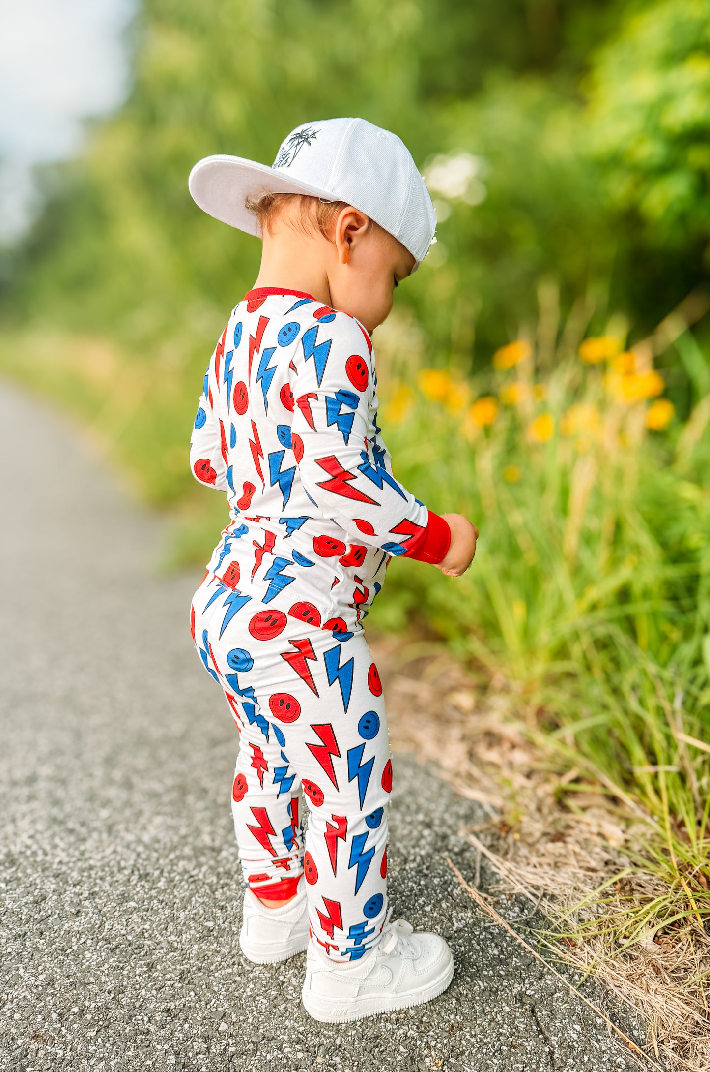 Retro smiles- 4th of July PJ’s