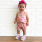 Strawberry summer- Ribbed bamboo set