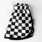 AK checker track shorts