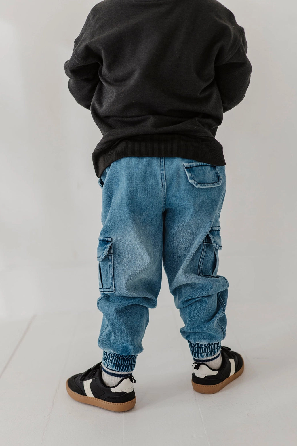 Jordan denim joggers