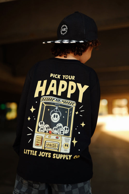 Pick your Happy -AK Graphic Bamboo Tee