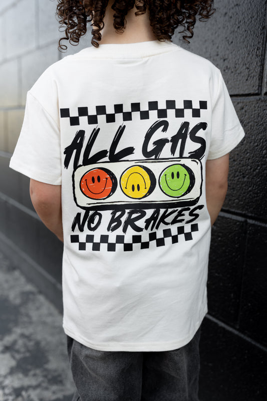 All gas-AK Graphic Bamboo Tee