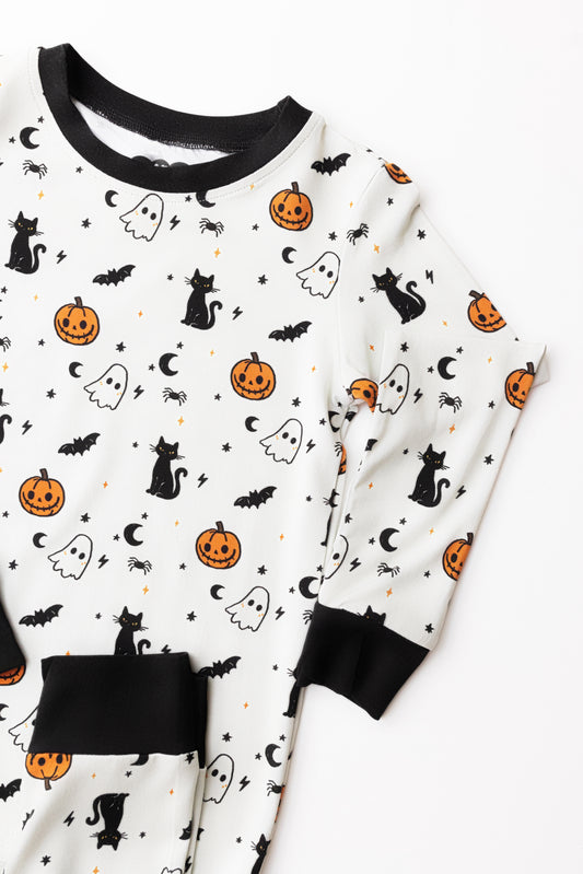 Little Haunts-AK Dreamers Bamboo zipper PJ’s