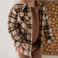 Hooded Flannel-Latte