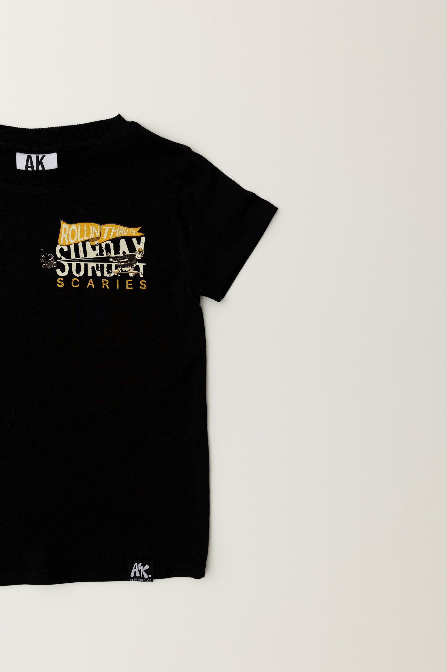 Sunday Scaries-Graphic Bamboo Tee-