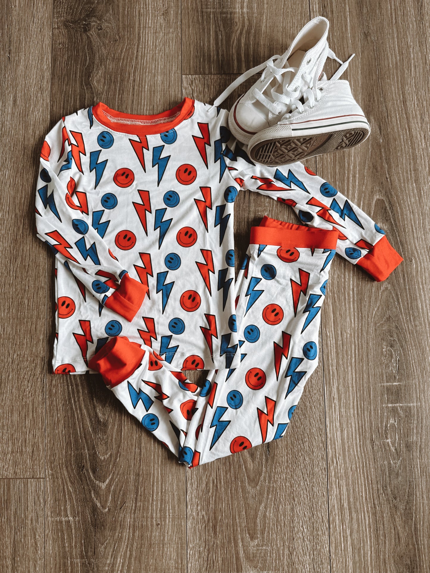 Retro smiles- 4th of July PJ’s