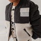 Quilted Sherpa Jacket- Baby sprouts