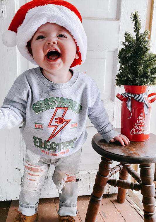 Griswold electric-Crewneck ADULT + MINI