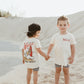 Chasing waves-Graphic Bamboo Tee