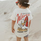 Chasing waves-Graphic Bamboo Tee